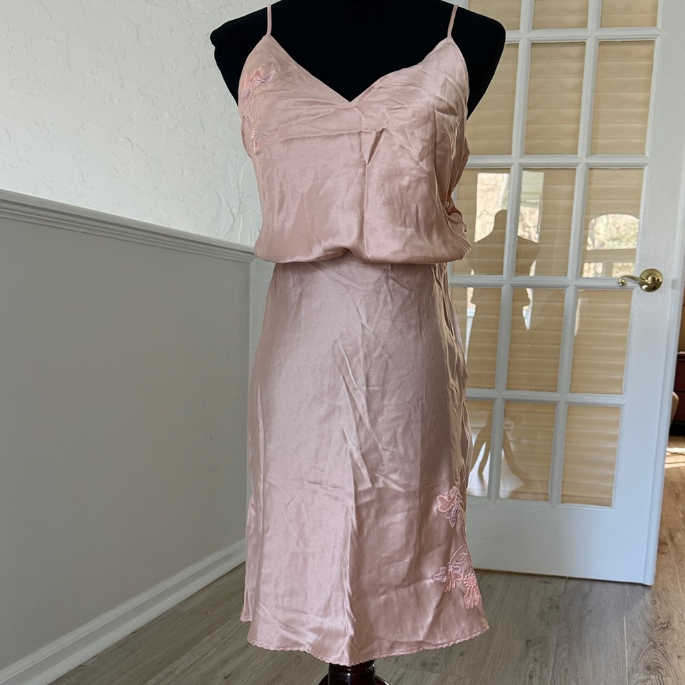Blush Satin Chemise